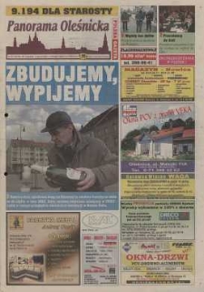 Panorama Oleśnicka: tygodnik Ziemi Oleśnickiej, 2002, nr 103 (768)