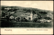 Riesengebirge Nieder-Schreiberhau mit Heilstätte Moltkefels [Dokument ikonograficzny]