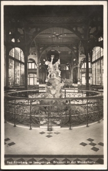 Bad Flinsberg im Isergebirge. Brunnen in der Wandelhalle [Dokument ikonograficzny]