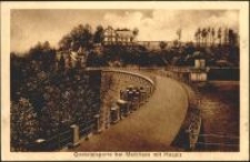 Queisstalsperre bei Marklissa mit Hospiz [Dokument ikonograficzny]