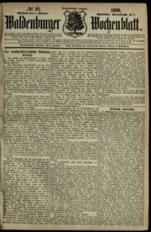 Waldenburger Wochenblatt, Jg. 34, 1888, nr 12