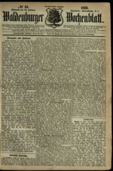 Waldenburger Wochenblatt, Jg. 34, 1888, nr 16