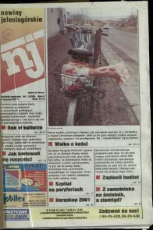 Nowiny Jeleniogórskie : tygodnik społeczny, R. 44, 2001, nr 1 (2220)