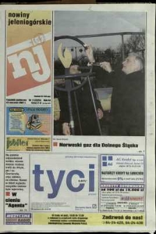 Nowiny Jeleniog&oacute;rskie : tygodnik społeczny, R. 44, 2001, nr 4 (2223)