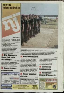 Nowiny Jeleniogórskie : tygodnik społeczny, R. 44, 2001, nr 17 (2236)
