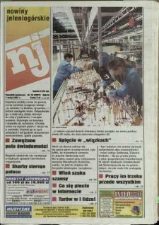 Nowiny Jeleniogórskie : tygodnik społeczny, R. 44, 2001, nr 18 (2237)