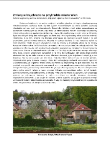 Zmiany w krajobrazie na przykładzie miasta Wleń [Dokument elektroniczny]