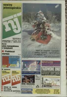 Nowiny Jeleniogórskie : tygodnik społeczny, R. 44, 2001, nr 51 (2270)
