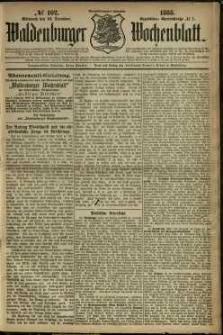 Waldenburger Wochenblatt, Jg. 34, 1888, nr 102