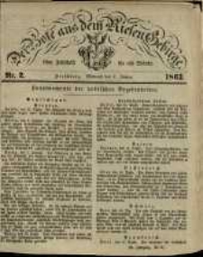Der Bote aus dem Riesen-Gebirge : eine Zeitschrift für alle Stände, R. 51, 1863, nr 2