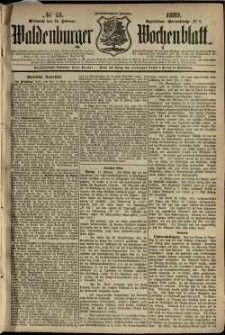Waldenburger Wochenblatt, Jg. 35, 1889, nr 13