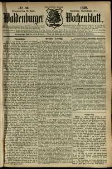 Waldenburger Wochenblatt, Jg. 35, 1889, nr 30