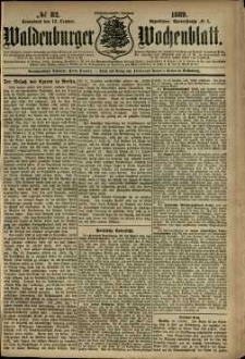 Waldenburger Wochenblatt, Jg. 35, 1889, nr 82
