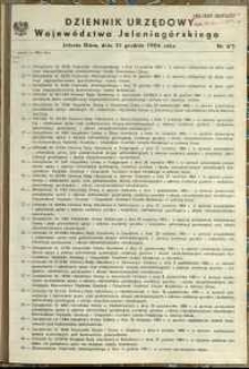 Dziennik Urzędowy Województwa Jeleniogórskiego, 1984, nr 6