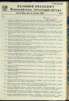 Dziennik Urzędowy Województwa Jeleniogórskiego, 1988, nr 5