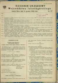 Dziennik Urzędowy Województwa Jeleniogórskiego, 1988, nr 17