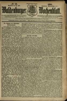 Waldenburger Wochenblatt, Jg. 36, 1890, nr 58