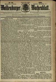 Waldenburger Wochenblatt, Jg. 36, 1890, nr 96
