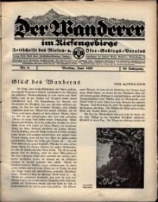Der Wanderer im Riesengebirge, 1932, nr 6