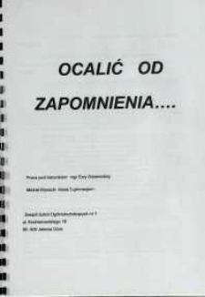 Ocalić od zapomnienia