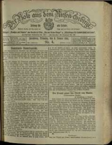 Der Bote aus dem Riesen-Gebirge : Zeitung für alle Stände, R. 102, 1914, nr 4