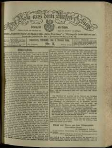 Der Bote aus dem Riesen-Gebirge : Zeitung für alle Stände, R. 102, 1914, nr 5