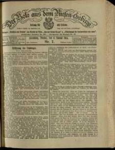 Der Bote aus dem Riesen-Gebirge : Zeitung für alle Stände, R. 102, 1914, nr 7