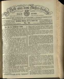 Der Bote aus dem Riesen-Gebirge : Zeitung für alle Stände, R. 102, 1914, nr 10