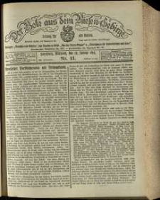 Der Bote aus dem Riesen-Gebirge : Zeitung für alle Stände, R. 102, 1914, nr 11