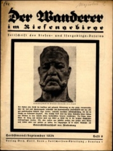 Der Wanderer im Riesengebirge, 1934, nr 9