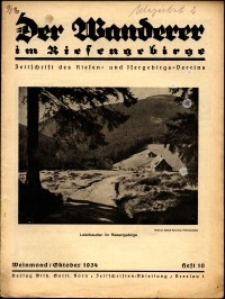 Der Wanderer im Riesengebirge, 1934, nr 10