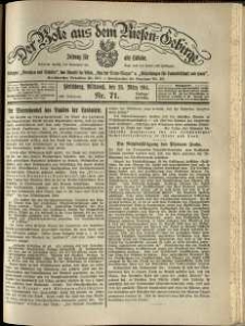 Der Bote aus dem Riesen-Gebirge : Zeitung für alle Stände, R. 102, 1914, nr 71