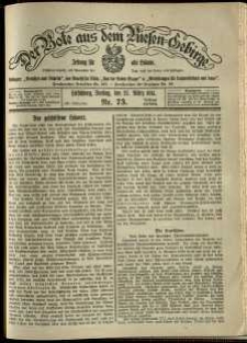 Der Bote aus dem Riesen-Gebirge : Zeitung für alle Stände, R. 102, 1914, nr 73