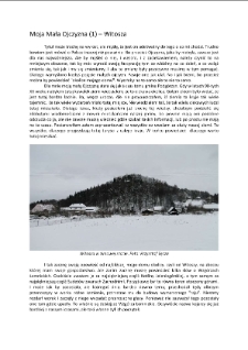 Moja Mała Ojczyzna (1) – Witosza [Dokument elektroniczny]