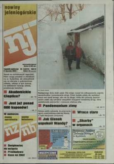 Nowiny Jeleniogórskie : tygodnik społeczny, R. 45, 2002, nr 2 (2273)