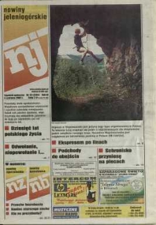 Nowiny Jeleniogórskie : tygodnik społeczny, R. 45, 2002, nr 23 (2294)