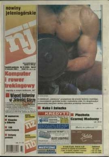 Nowiny Jeleniogórskie : tygodnik społeczny, R. 45, 2002, nr 33 (2304)