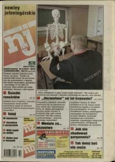 Nowiny Jeleniogórskie : tygodnik społeczny, R. 45, 2002, nr 42 (2313)