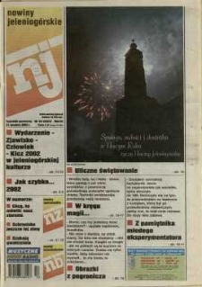 Nowiny Jeleniogórskie : tygodnik społeczny, R. 45, 2002, nr 53 (2324)