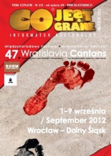 Co Jest Grane : informator kulturalny, 2012, nr 223 wrzesień