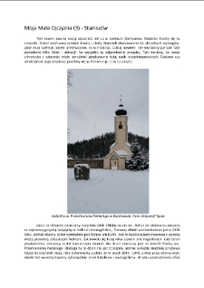 Moja Mała Ojczyzna (3) – Staniszów [Dokument elektroniczny]