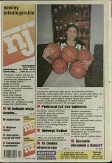 Nowiny Jeleniogórskie : tygodnik społeczny, R. 46, 2003, nr 7 (2331)