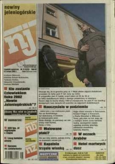 Nowiny Jeleniogórskie : tygodnik społeczny, R. 46, 2003, nr 8 (2332)
