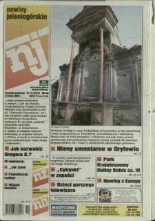 Nowiny Jeleniogórskie : tygodnik społeczny, R. 46, 2003, nr 19 (2343)