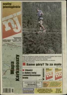 Nowiny Jeleniogórskie : tygodnik społeczny, R. 46, 2003, nr 33 (2357)