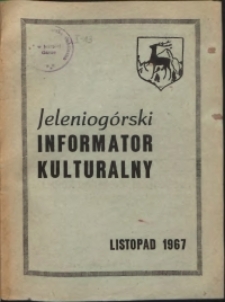 Jeleniogórski Informator Kulturalny, listopad 1967