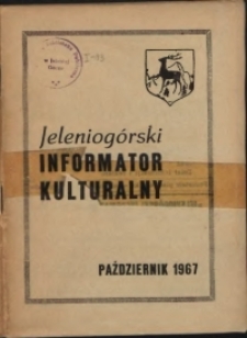 Jeleniogórski Informator Kulturalny, październik 1967