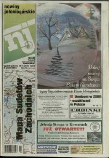 Nowiny Jeleniogórskie : tygodnik społeczny, R. 46, 2003, nr 51 (2375)