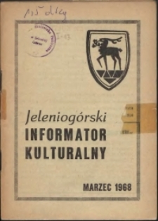Jeleniogórski Informator Kulturalny, marzec 1968