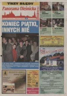 Panorama Oleśnicka: tygodnik Ziemi Oleśnickiej, 2003, nr 18 (786)